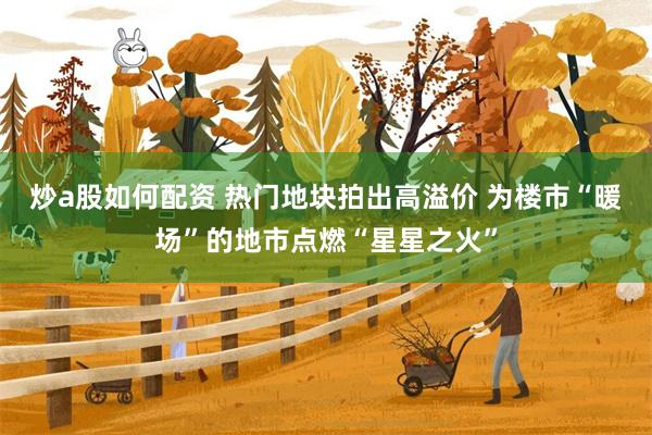 炒a股如何配资 热门地块拍出高溢价 为楼市“暖场”的地市点燃“星星之火”