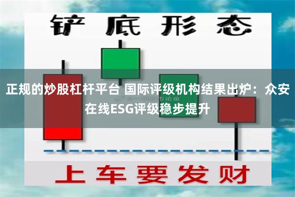 正规的炒股杠杆平台 国际评级机构结果出炉：众安在线ESG评级稳步提升